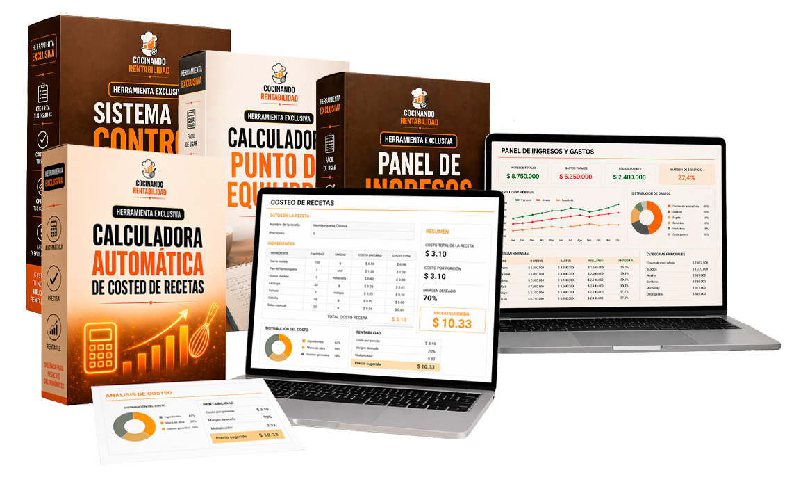 Controla tus costos, fija precios estratégicos y aumenta tus ganancias